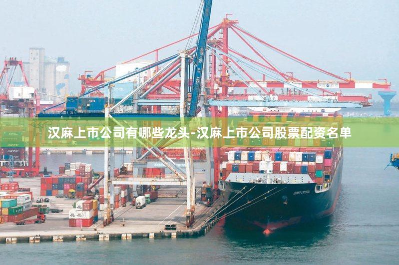 汉麻上市公司有哪些龙头-汉麻上市公司股票配资名单