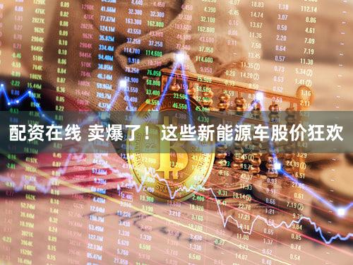 配资在线 卖爆了！这些新能源车股价狂欢